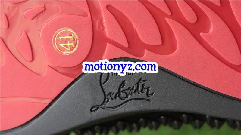Christian Louboutin Sneaker Low Top Black Suede